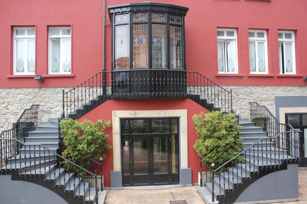 Hotel Mondragon Arrasate/Mondragon Esterno foto